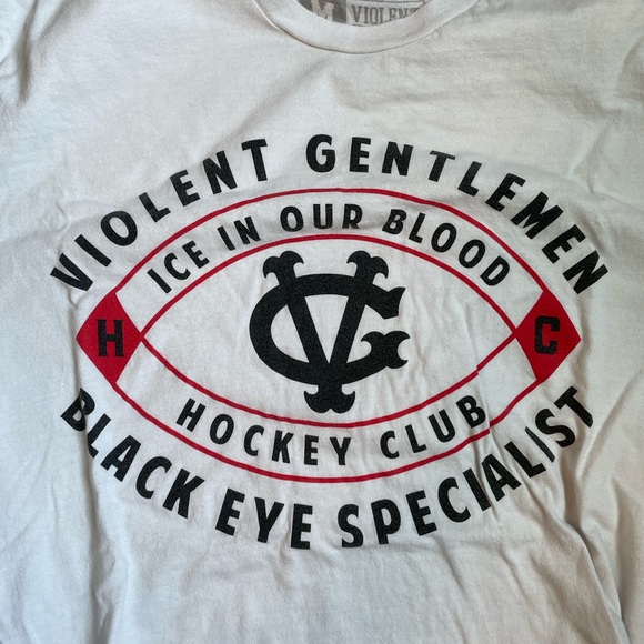Violent Gentlemen Black Eye Specialist T Shirt - Picture 2 of 3